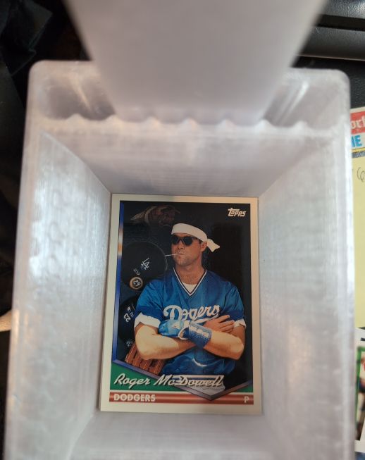 1994 Topps #296 Roger McDowell — front