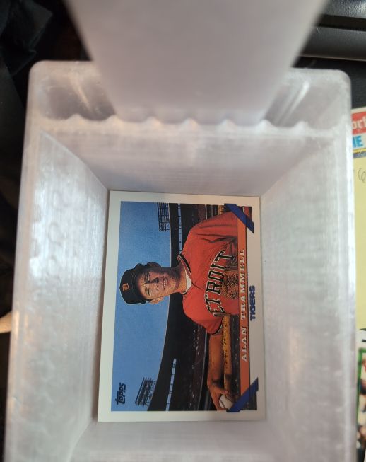 1993 Topps Inaugural Marlins #660 Alan Trammell — front