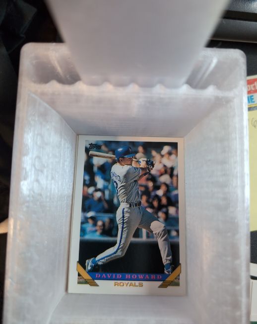 1991 Topps #671 David Howard — front