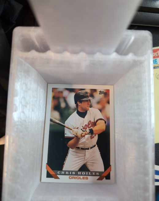 1991 Topps #78 Chris Hoiles — front