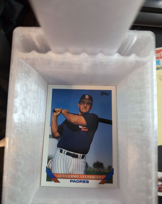 1993 Topps # unknown Guillermo Velasquez — front
