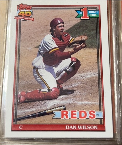 1991 Topps #767 Dan Wilson — front