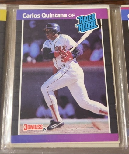 1989 Donruss #37 Carlos Quintana — front