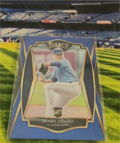 2021 Panini Select #RC Brady Singer — front