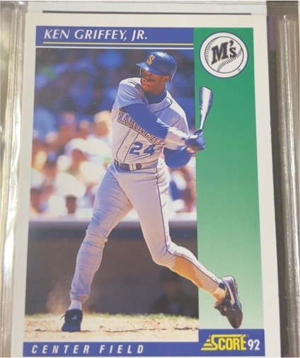 1992 Score #1 Ken Griffey Jr. — front