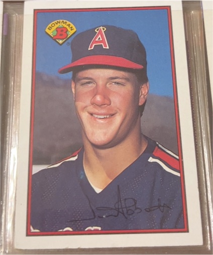 1989 Bowman #39 Jim Abbott — front