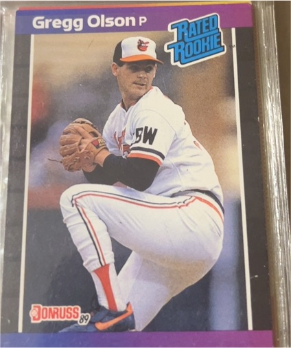1989 Donruss #46 Gregg Olson — front