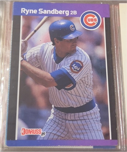 1989 Donruss #105 Ryne Sandberg — front