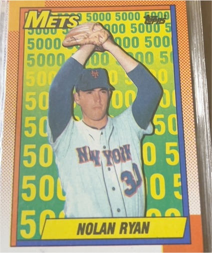 1990 Topps #2 Nolan Ryan — front