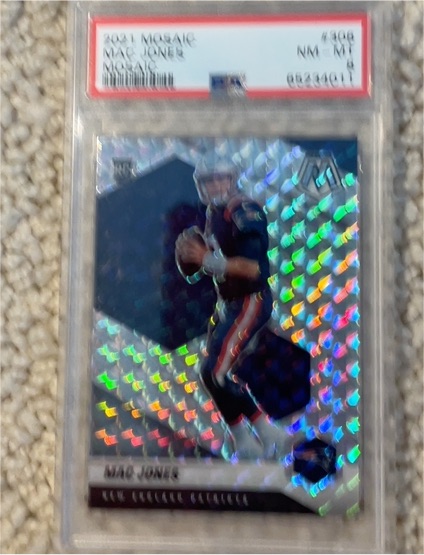 2021 Panini Mosaic #298 Mac Jones — front