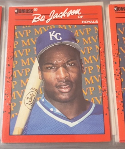 1990 Donruss #BC-1 Bo Jackson — front