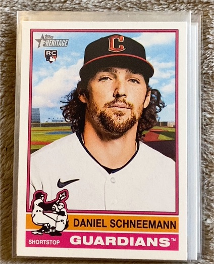 2025 Topps Heritage #332 Daniel Schneemann — front