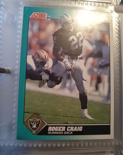 1991 Score Traded #7T Roger Craig — front