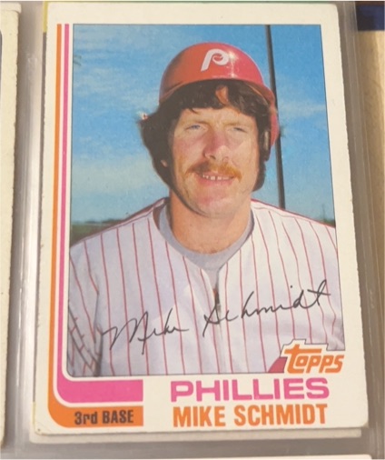 1982 Topps #100 Mike Schmidt — front
