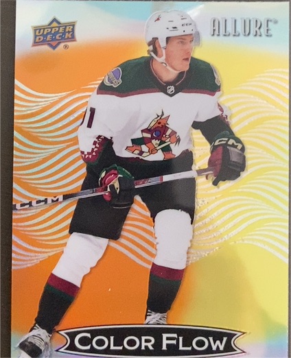 2024-25 Upper Deck Allure Color Flow #CFL-25 Josh Doan — front