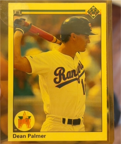1990 Upper Deck #74 Dean Palmer — front