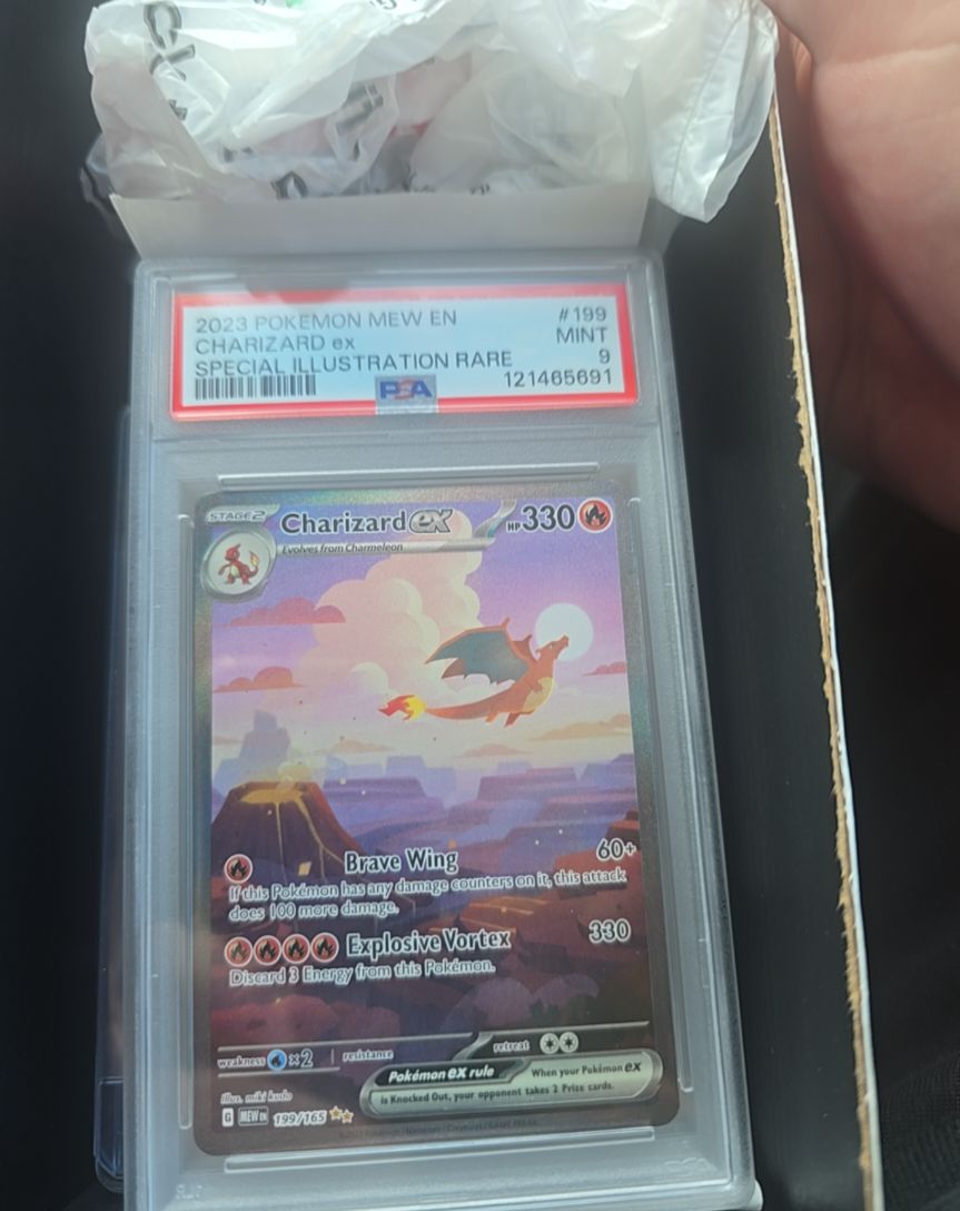 2023 Pokémon Mew EN #199 Charizard ex — front