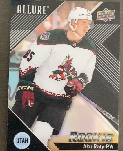 2024-25 Upper Deck Allure #147 Aku Raty — front