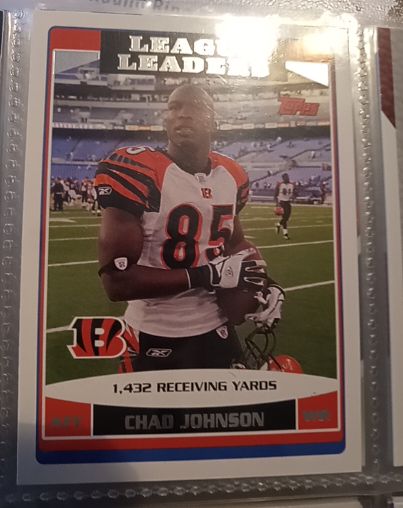 2006 Topps #287 Chad Johnson — front