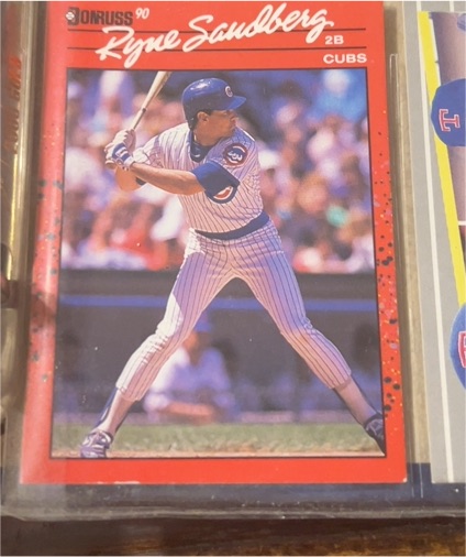 1990 Donruss #105 Ryne Sandberg — front