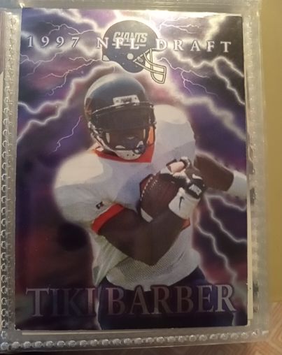 1997 Collector's Edge NFL Draft #13 Tiki Barber — front