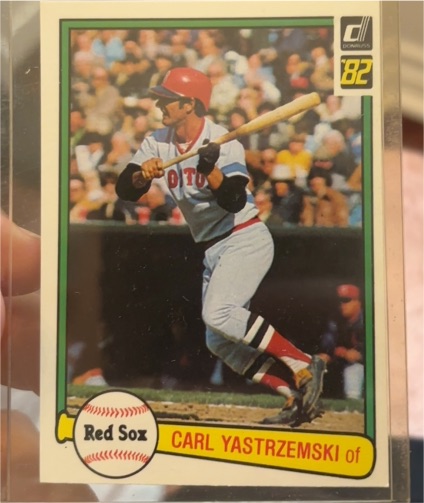 1982 Donruss #74 Carl Yastrzemski — front