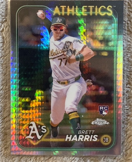 2024 Topps Chrome Update #USC183 Brett Harris — front