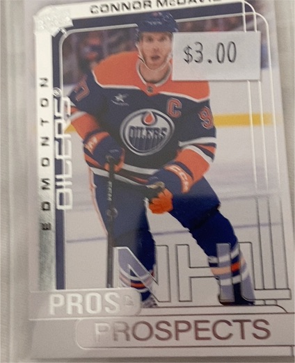 2024-25 Upper Deck Extended Series Pros & Prospects #PP-9 Connor McDavid — front