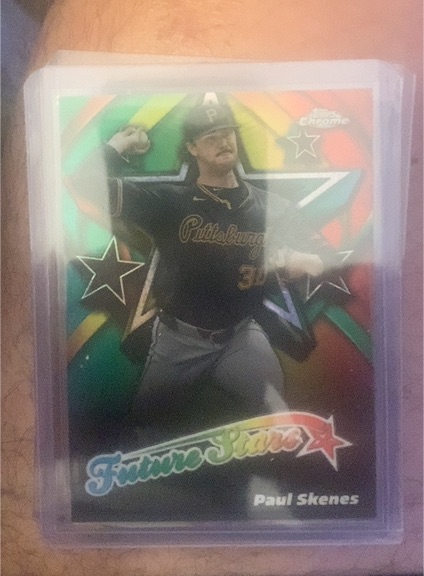 2025 Topps Chrome #FS-2 Paul Skenes Future Stars — front