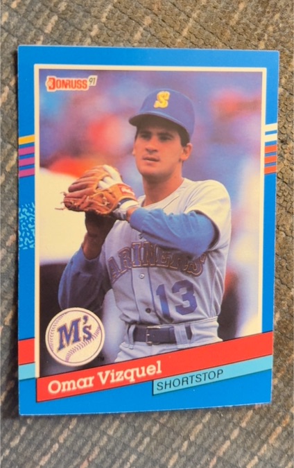 1991 Donruss #231 Omar Vizquel — front