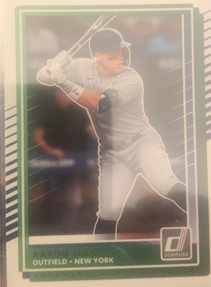 2025 Donruss #50 Aaron Judge — front
