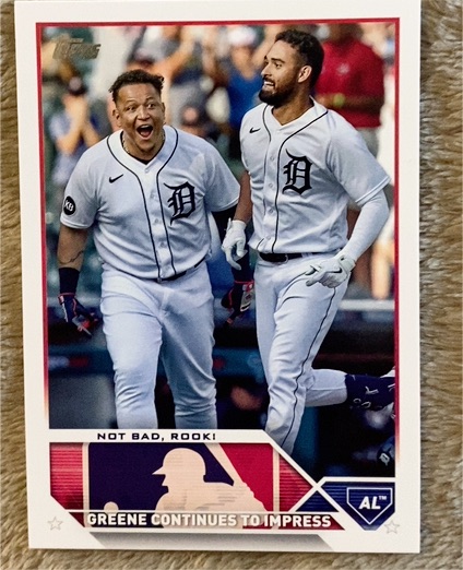 2023 Topps Series 1 #210 Riley Greene — front