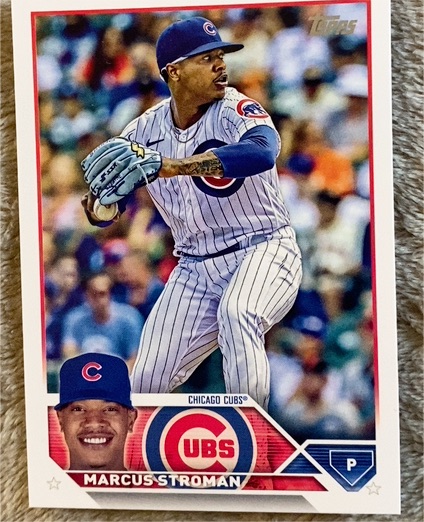2023 Topps Series 1 #54 Marcus Stroman Chicago Cubs — front
