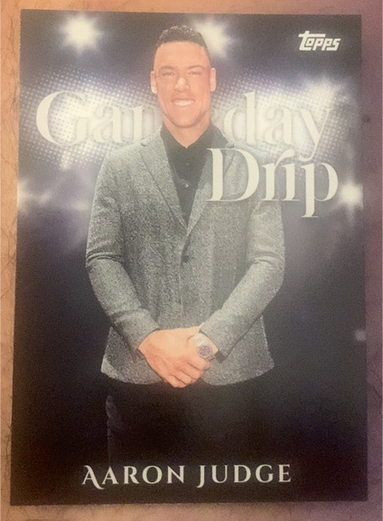 2025 Topps Series 1 Celebration #GD-6 Aaron Judge — front