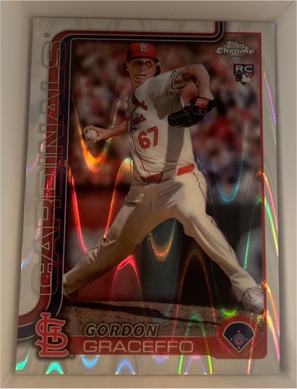 2025 Topps Chrome #256 Gordon Graceffo — front