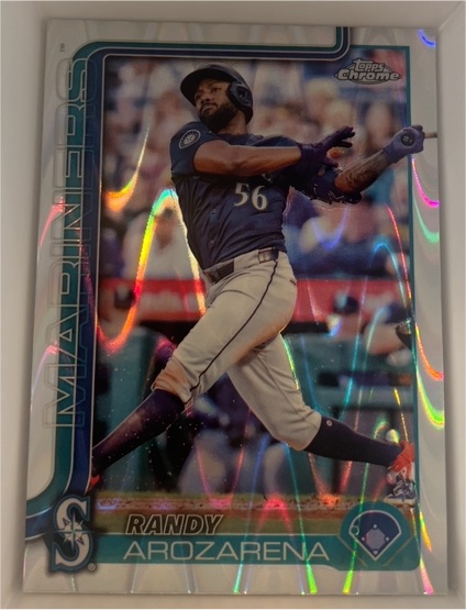 2025 Topps Chrome #111 Randy Arozarena — front