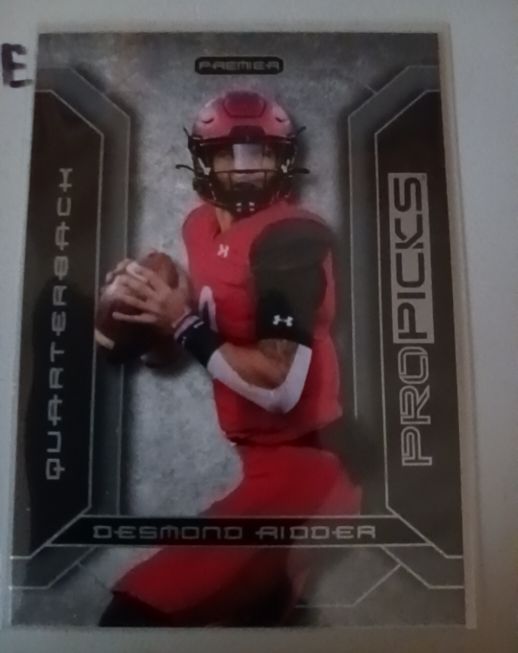 2022 Pro Picks Premier #PP-2 Desmond Ridder — front