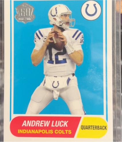 2015 Topps 60th Anniversary #T60-AL Andrew Luck — front
