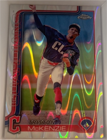 2025 Topps Chrome #21 Triston McKenzie — front