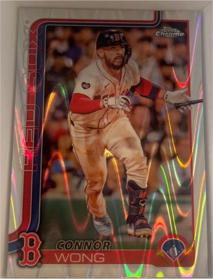 2025 Topps Chrome #10 Connor Wong — front