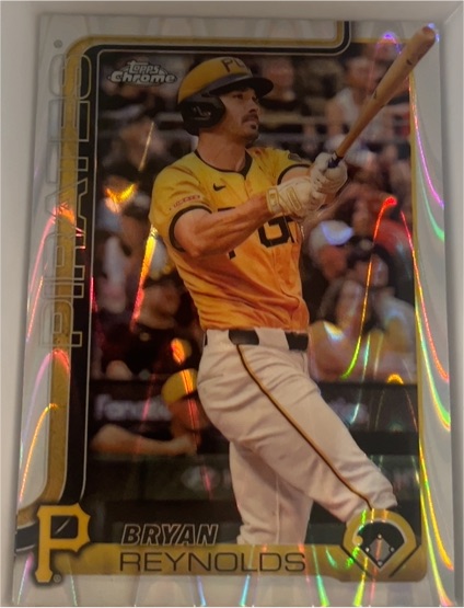 2025 Topps Chrome #9 Bryan Reynolds — front