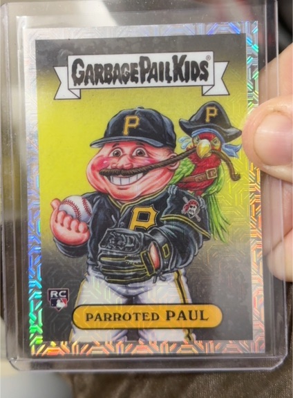 2024 Bowman Chrome Garbage Pail Kids #BGP-14 Parroted Paul — front