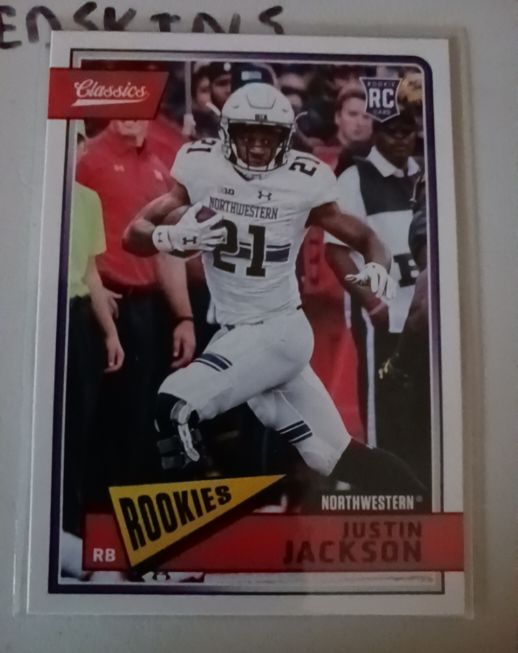 2018 Panini Classics #289 Justin Jackson — front