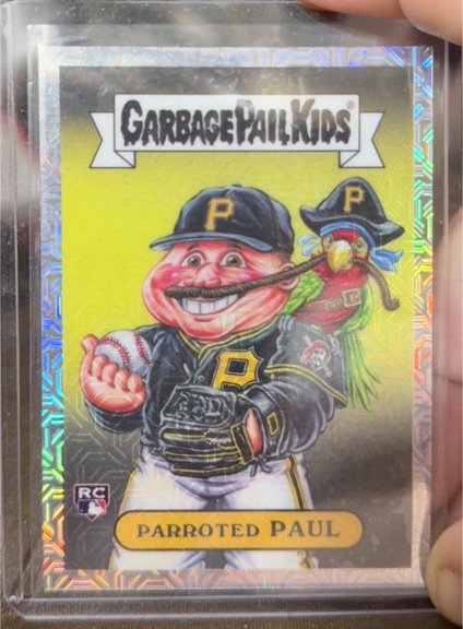 2024 Bowman Chrome Garbage Pail Kids #BGP-14 Paul Skenes — front