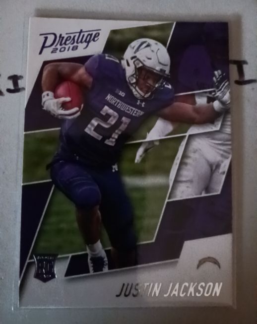 2018 Panini Prestige #247 Justin Jackson — front
