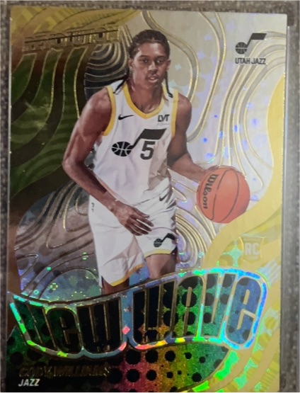 2024-25 Panini Revolution #5 Cody Williams New Wave — front