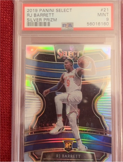 2019 Panini Select #21 RJ Barrett — front