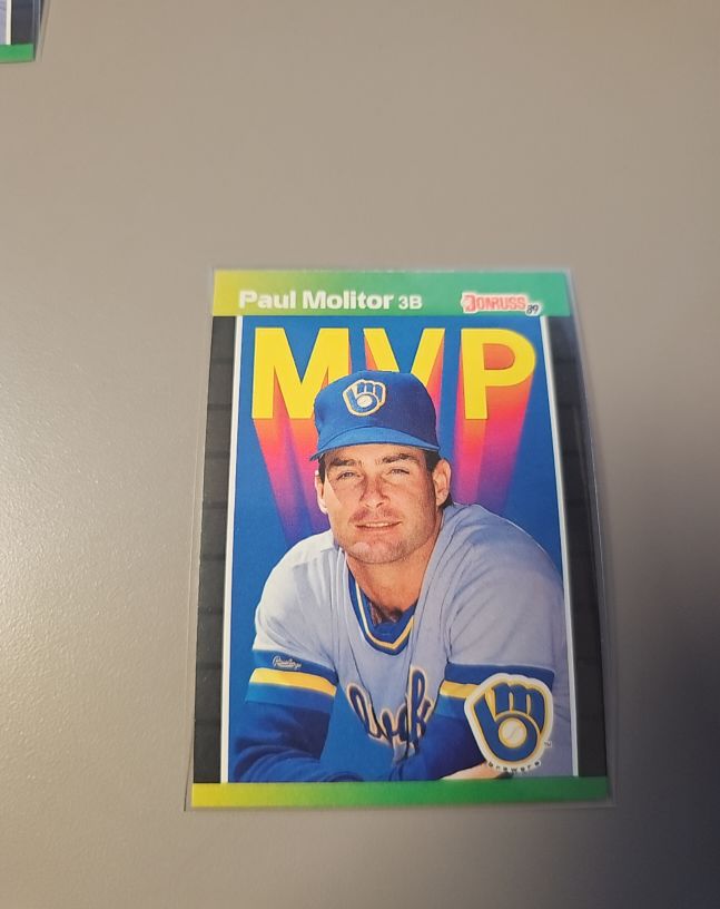 1989 Donruss #BC-9 Paul Molitor — front
