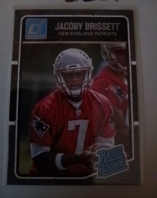 2016 Donruss #370 Jacoby Brissett — front