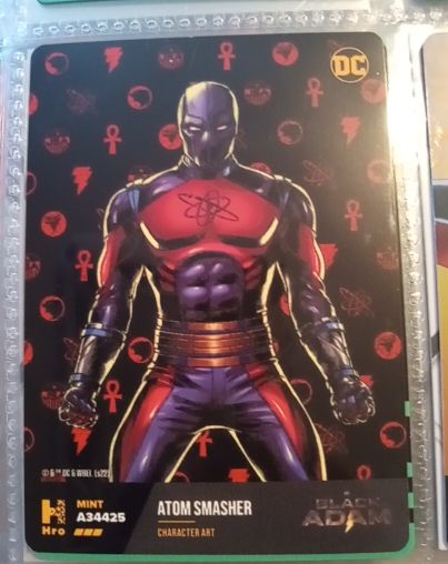 2022 Hro Chapter 2 Black Adam Character Art Atom Smasher #A34425 — front